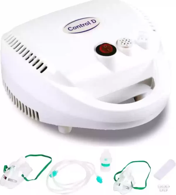 Control D Pro Max Respiratory Machine Kit For Baby Kids Adults Nebulizer  (White) - Image 4