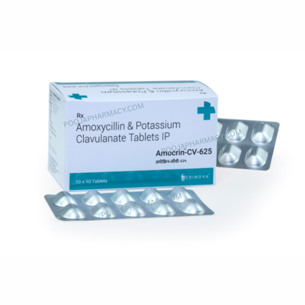 AMOCRIN CV 625 MG TABLET