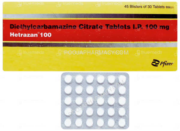 HETRAZA 100MG TABLET