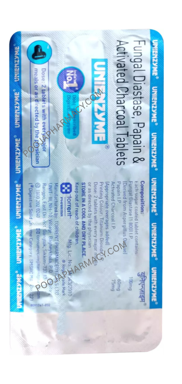 UNIENZYME TABLET - Image 2