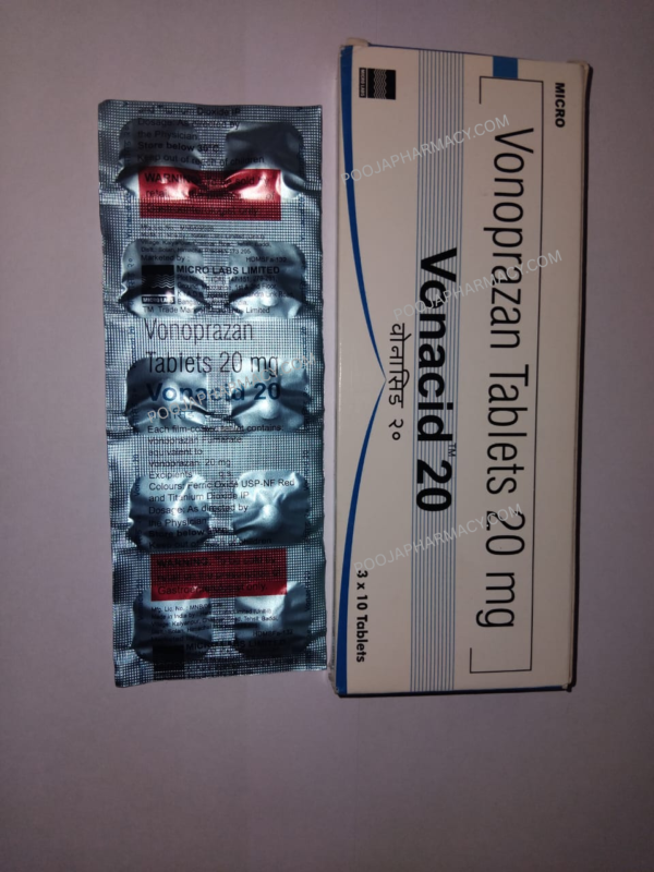 VONOPRAZAN 20MG TABLET