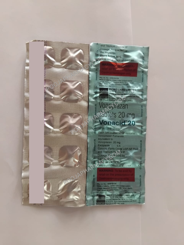 VONOPRAZAN 20MG TABLET - Image 3