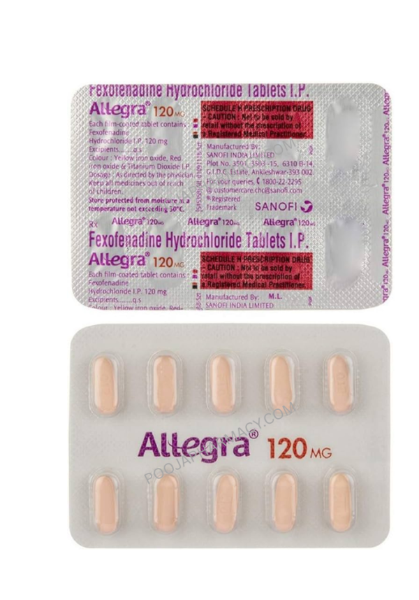 ALLEGRA 120MG TABLET - Image 2