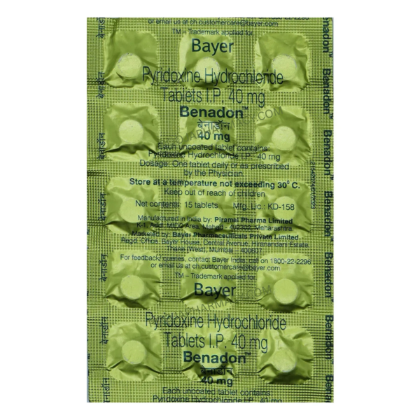 BENADON 40MG TABLET - Image 2