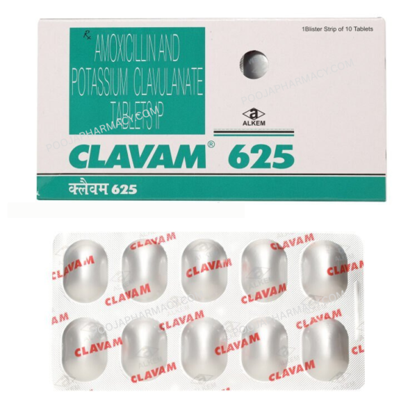 CLAVAM 625MG TABLET