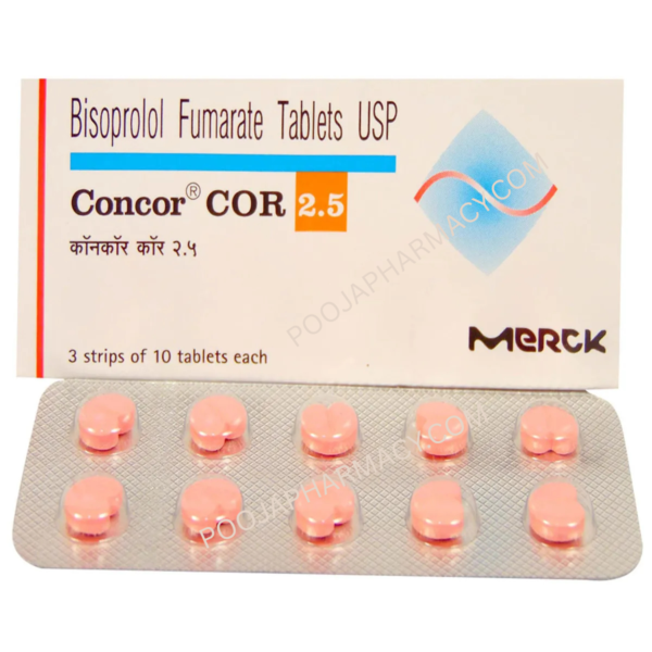 CONCOR 2.5MG TABLET