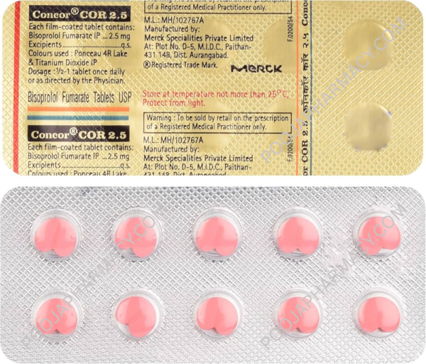 CONCOR 2.5MG TABLET - Image 2