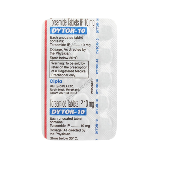 DYTOR 10MG TABLET - Image 2