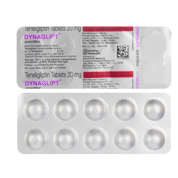 DYNAGLIP 20MG TABLET - Image 2