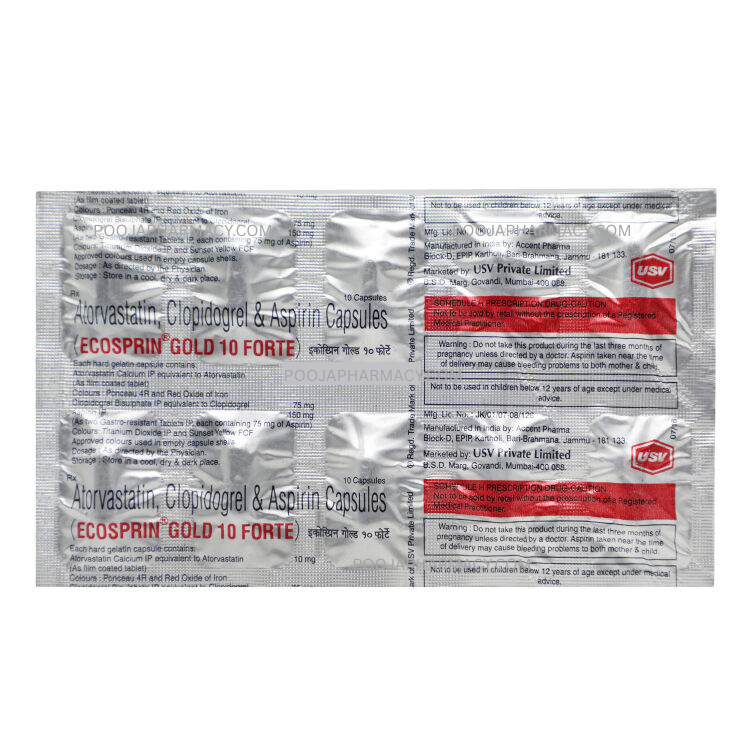 ECOSPRIN GOLD 10MG CAPSULE - Image 2