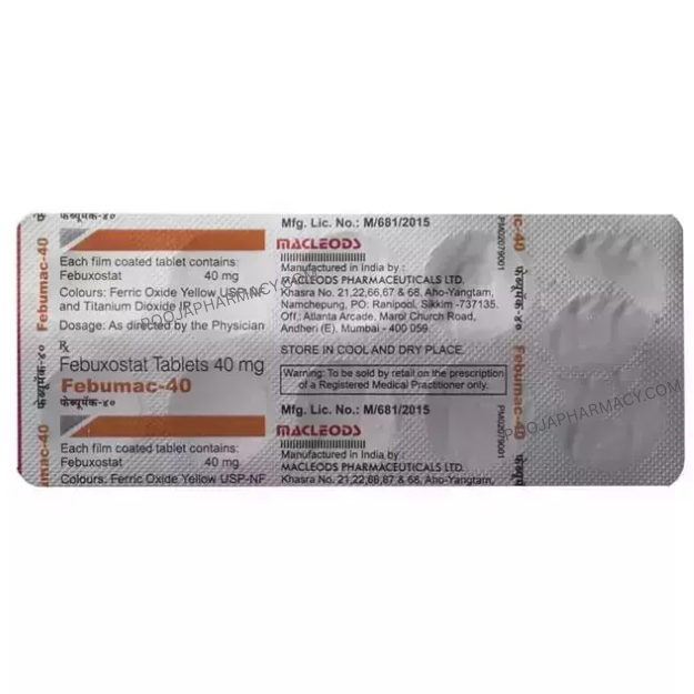 FEBUMAC 40MG TABLET - Image 2