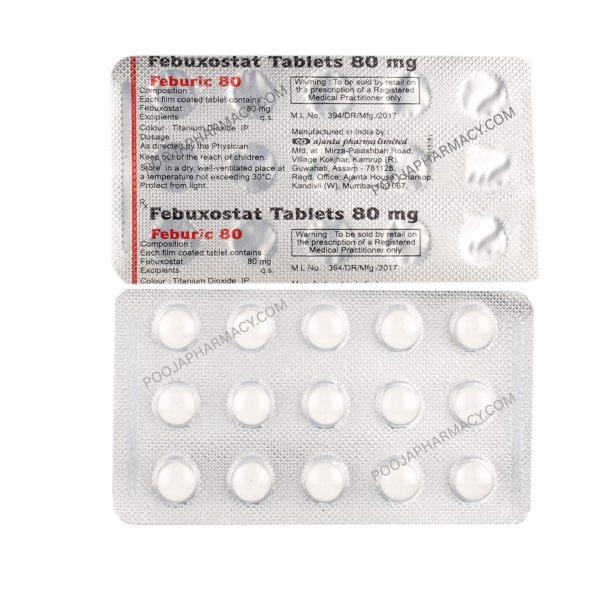 FEBURIC 80MG TABLET - Image 3
