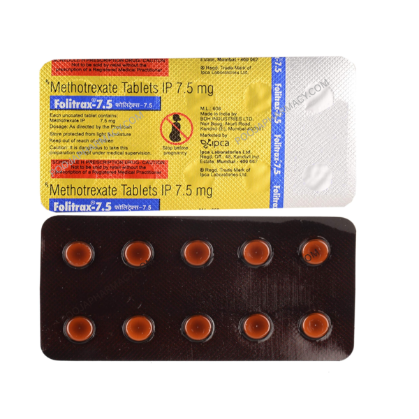 FOLITRAX 7.5MG TABLET