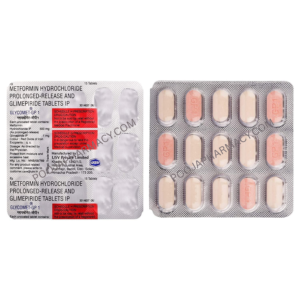 GLYCOMET - GP 1MG TABLET