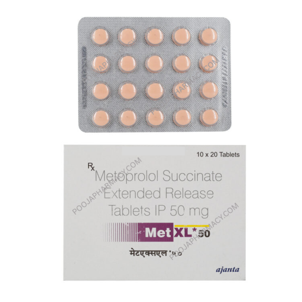 MET XL 50MG TABLET