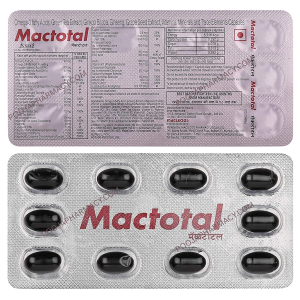 MACTOTAL CAPSULES - Image 2