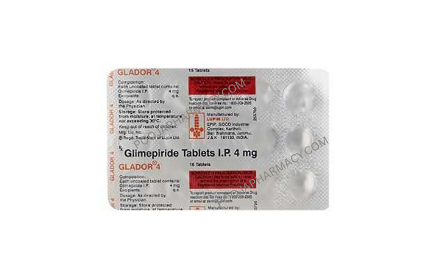 GLADOR 4 MG TABLET - Image 3