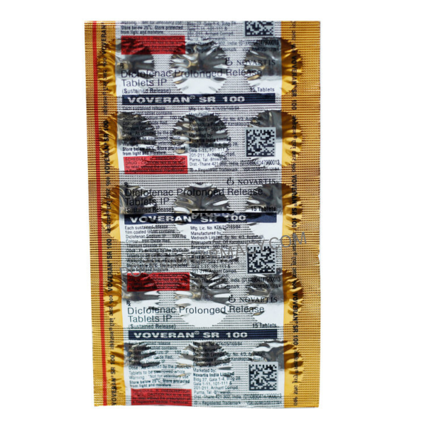 VOVERAN SR 100MG TABLET - Image 2