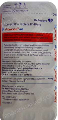 ATOCOR 40MG TABLET - Image 2