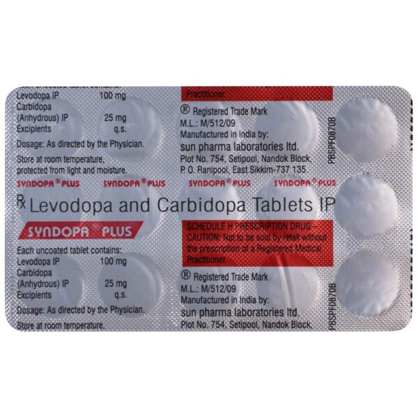 SYNDOPA PLUS TABLET - Image 2
