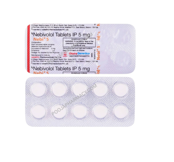 NEBI 5 MG TABLET - Image 2