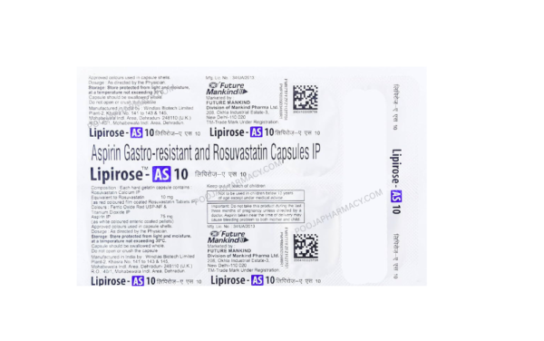 LIPIROSE AS 10MG TABLET - Image 3