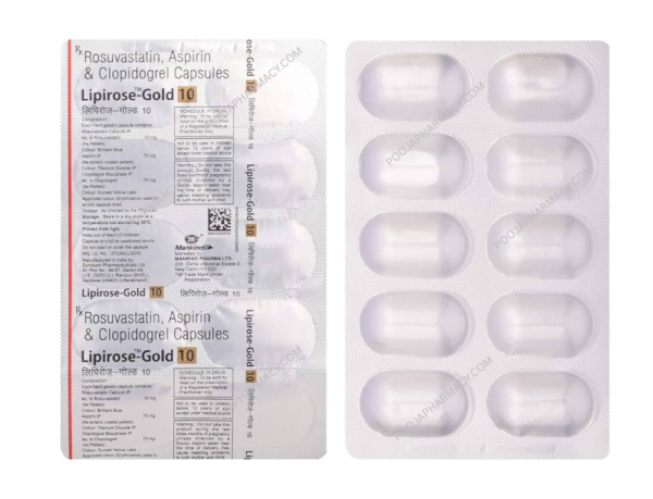LIPIROSE GOLD 10MG TABLET