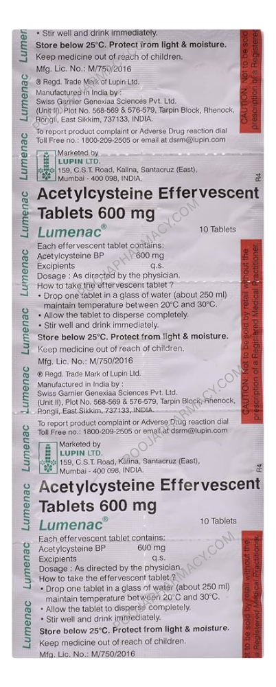 LUMENAC 600MG TABLET - Image 2