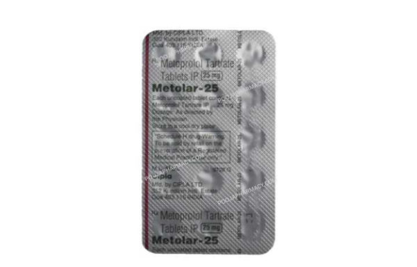 METOLAR 25MG TABLET - Image 2