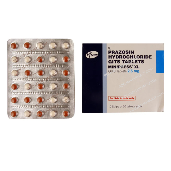 MINIPRESS XL 2.5MG TABLET