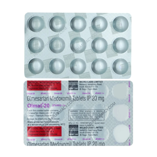 OLMAT 20MG TABLET