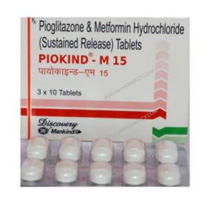 PIOKIND M 15MG TABLET