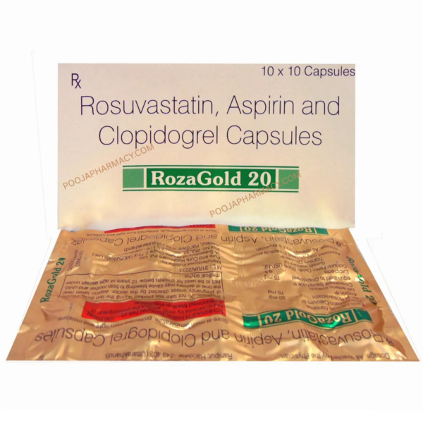 ROZA GOLD 20MG CAPSULES
