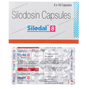 SILODAL 8MG CAPSULES