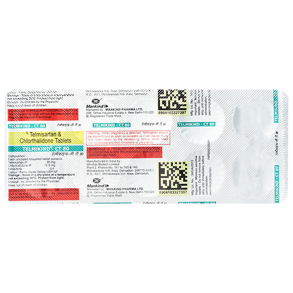 TELMIKIND CT 80MG TABLETS - Image 3