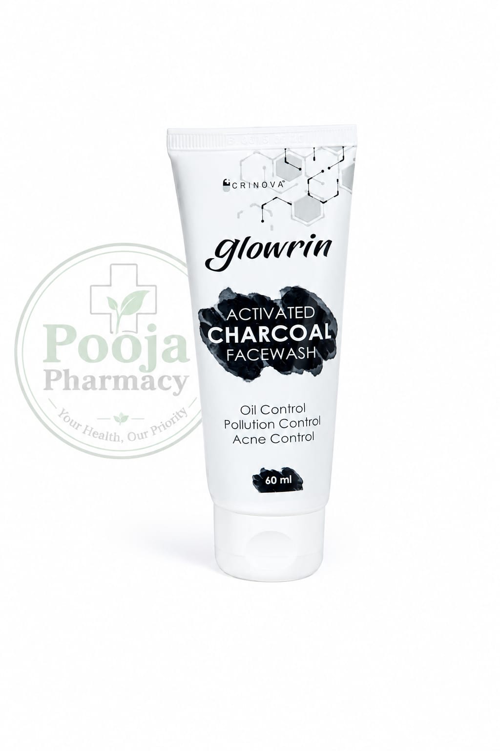 Glowrin Charcoal Facewash - Image 4
