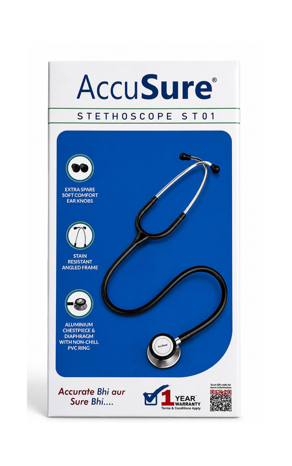 Accusure Stethoscope Comfort
