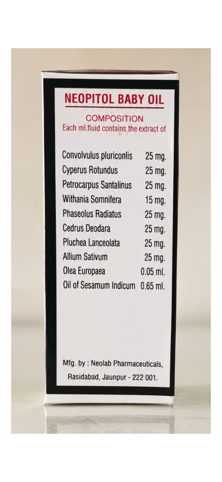 NEOPITOL BABY OIL - Image 4