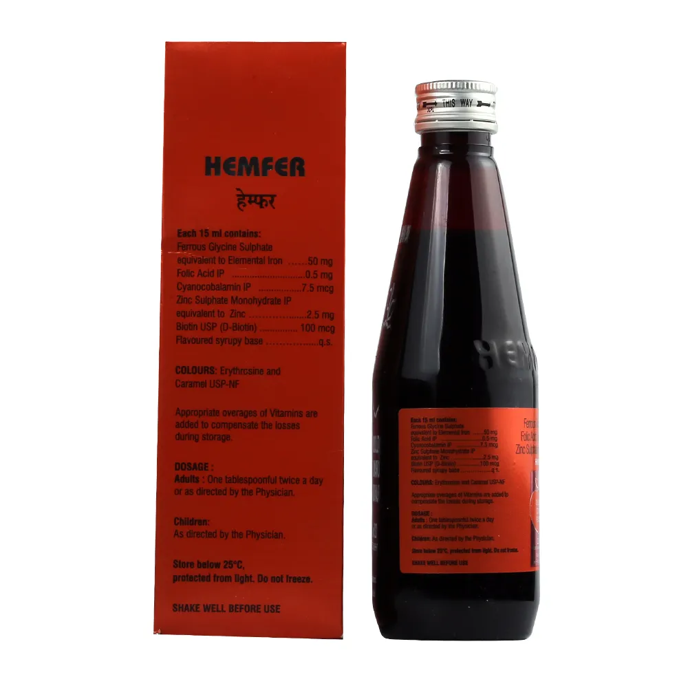 HEMFER ORANGE FLAVOUR SYRUP - Image 3