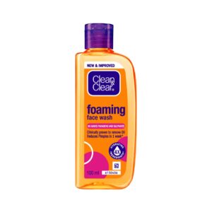 CLEAN & CLEAR FOAMING FACE WASH