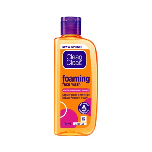 CLEAN & CLEAR FOAMING FACE WASH