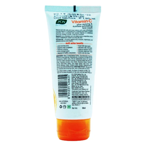 JOY VITAMIN C FACE WASH - Image 2