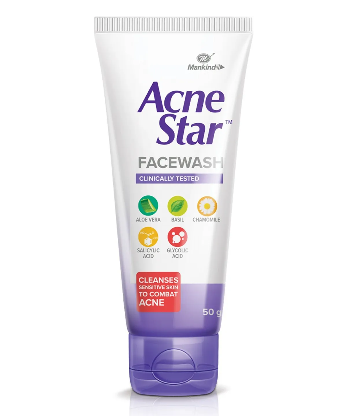 MANKIND ACNE STAR FACE WASH