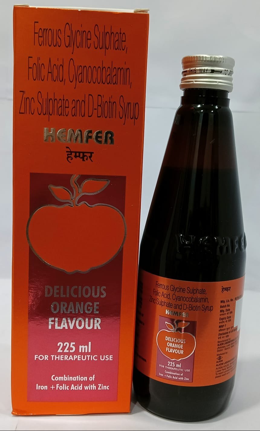 HEMFER ORANGE FLAVOUR SYRUP - Image 2