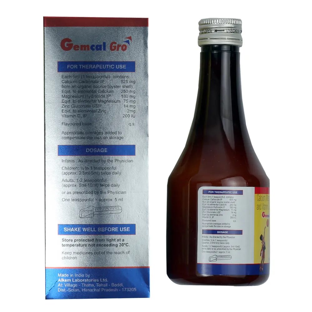 Gemcal Gro Syrup - Image 3