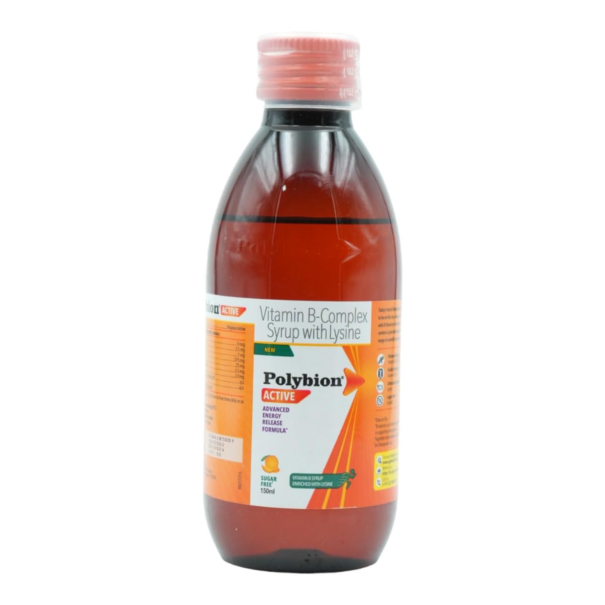 Polybion ACTIVE Syrup/ Vitamin B-Complex Syrup - Image 2