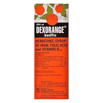 DEXORANGE HEMATINIC SYRUP