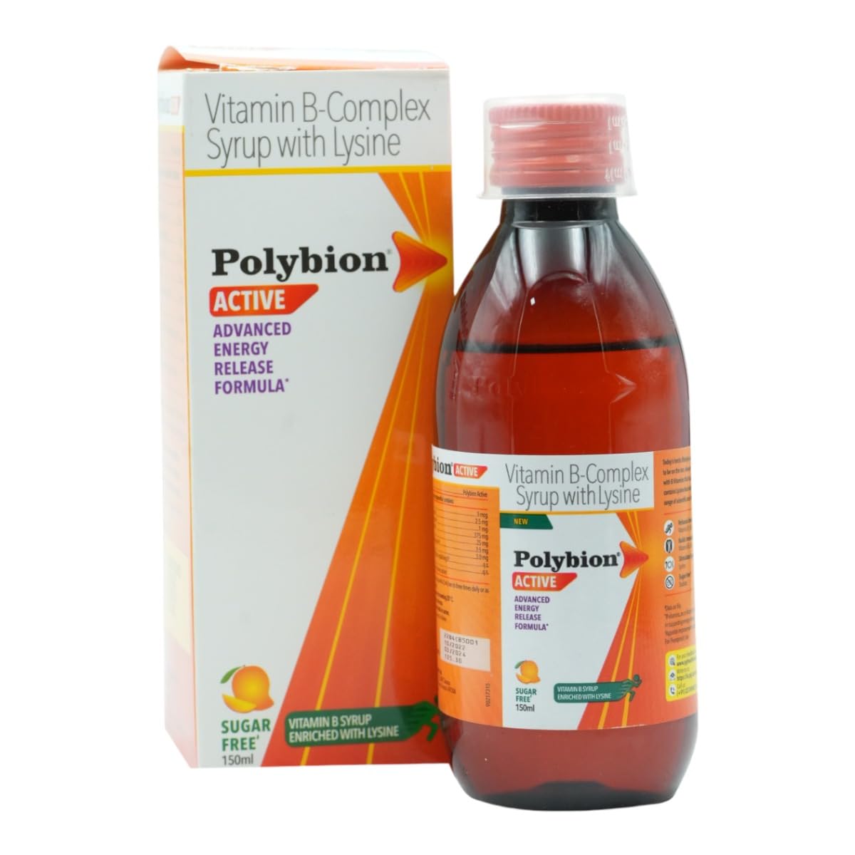 Polybion ACTIVE Syrup/ Vitamin B-Complex Syrup - Image 4