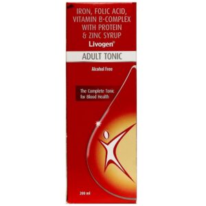 LIVOGEN ADULT TONIC ALCOHOL FREE/ PROTEIN & ZINC SYRUP