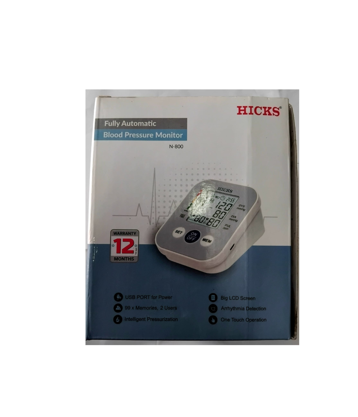 HICKS Digital Blood Pressure Monitor